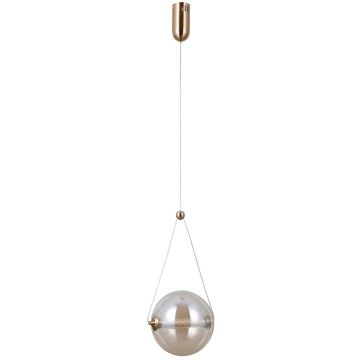 Lampa wisząca Rastia PND-34361-M-HBR-AMB 3000K 1x9W/LED 825lm IP20 od Italux