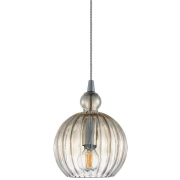 Lampa wisząca Biron PND-8744-1S-CGSH 1x60W/E27 IP20 od Italux