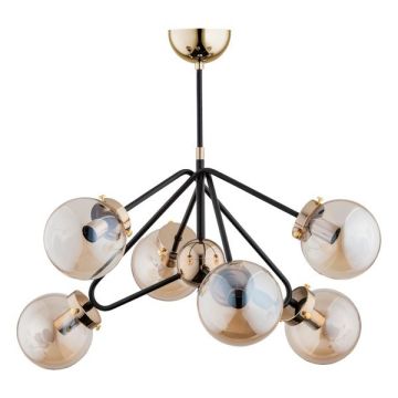 Lampa sufitowa ELBA GOLD 28256 6x40W/E14 od Alfa