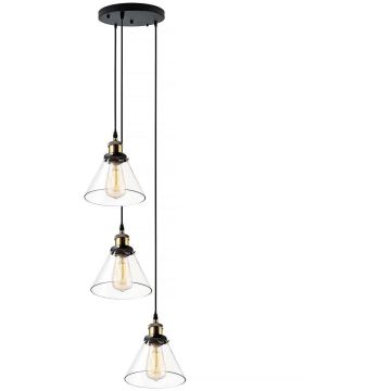 Lampa wisząca NEW YORK LOFT LA034/CO3 3x40W/E27 IP20 od Altavola Design