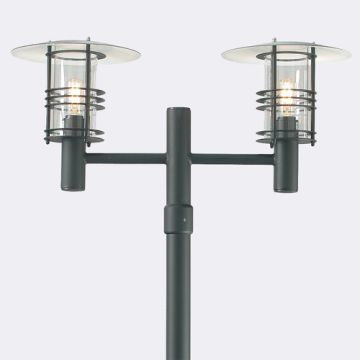 Latarnia Stockholm 283B 2x9W/E27 IP54 od Norlys