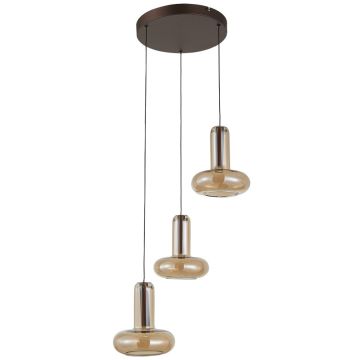 Lampa wisząca Carote PND-24011-3-COPP 3000K 3x16W/LED 1002lm IP20 od Italux