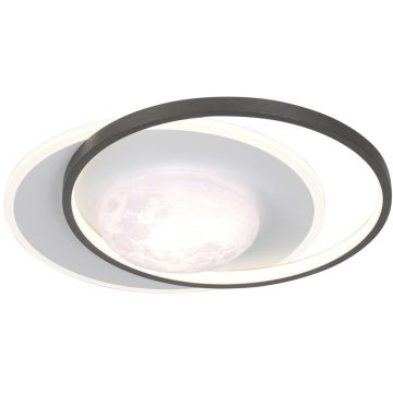 Lampa sufitowa Desulo PLF-02727-S-BK 3000K/4000K/6000K 1x30W/LED 3900lm IP20 od Italux