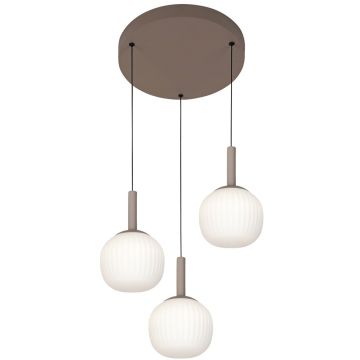 Lampa wisząca Montes PND-02217-3-BRO 3000K/4000K/6000K 1x18W/LED 2200lm IP20 od Italux