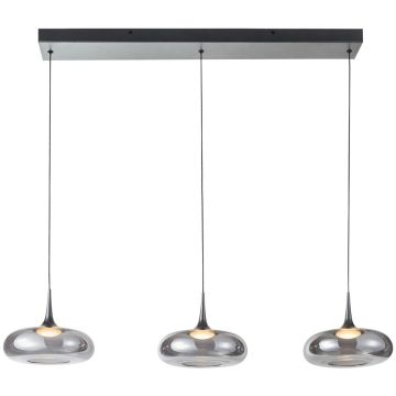 Lampa wisząca Tenele PND-24028-3B-SILV 3000K 3x21W/LED 1300lm IP20 od Italux