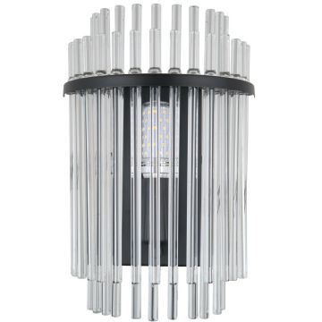 Kinkiet Bonte WL-40929-1A-BK 1x40W/E14 IP20 od Italux