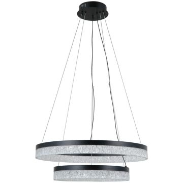 Lampa wisząca Pantal PND-34533-2L-BK 3000K/4000K/6000K 2x36W/LED 2300lm IP20 od Italux