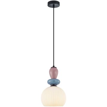 Lampa wisząca Domali PND-36816-1A-BK-WH 1x40W/E27 IP20 od Italux