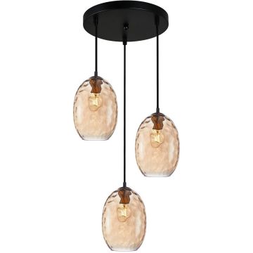 Lampa wisząca Novala PND-3031-3A-BRO-AMB 3x40W/E27 IP20 od Italux