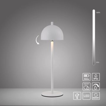 Lampa stołowa BELLIS 19244-16 3000k 1x2,5W/LED 210lm ip54 od Paul Neuhaus