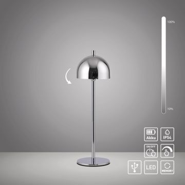 Lampa stołowa BELLIS 19244-17 3000k 1x2,5W/LED 210lm ip54 od Paul Neuhaus