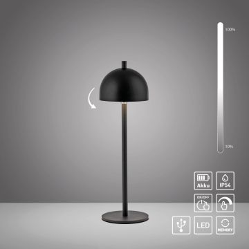 Lampa stołowa BELLIS 19244-18 3000k 1x2,5W/LED 189lm ip54 od Paul Neuhaus
