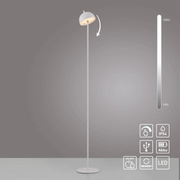Lampa podłogowa BELLIS 19245-16 3000k 1x2,5W/LED 240lm ip54 od Paul Neuhaus