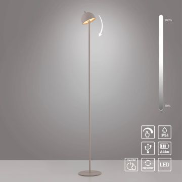Lampa podłogowa BELLIS 19245-39 3000k 1x2,5W/LED 240lm ip54 od Paul Neuhaus