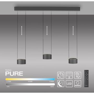 Lampa wisząca PURE CLIPSE 2473-15 2200-5000k 6x5W/LED 670lm ip20 od Paul Neuhaus