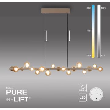 Lampa wisząca PURE E-POPUP 2558-97 2200-5000k 18x1,8W/LED 2230lm ip20 od Paul Neuhaus