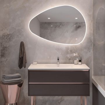 Lustro MIRROR WITH LED 25385 3000-4000K 18W/led 1585-1740lm IP44 od Zambelis