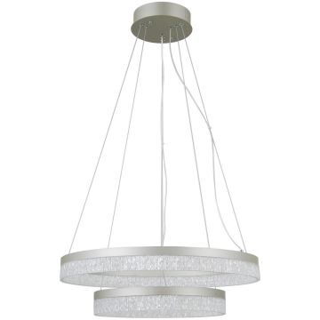 Lampa wisząca Pantal PND-34533-2L-SILV 3000K/4000K/6000K 2x36W/LED IP20 od Italux