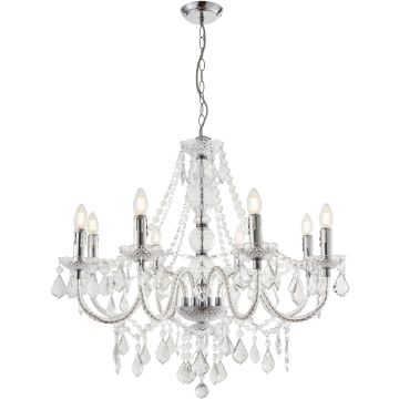 Żyrandol CLARENCE 308-8CL 8x60W/E14 od Endon