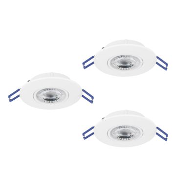 Downlight wpuszczany GEDREZ 300184 2700K, 4000K, 6500K 3x4.9W/LED 1560lm ip20 od Eglo
