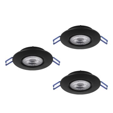 Downlight wpuszczany GEDREZ 300188 2700K, 4000K, 6500K 3x4.9W/LED 1560lm ip20 od Eglo