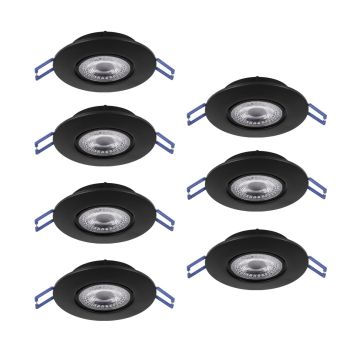 Downlight wpuszczany GEDREZ 300191 2700K, 4000K, 6500K 7x4.9W/LED 3640lm ip20 od Eglo