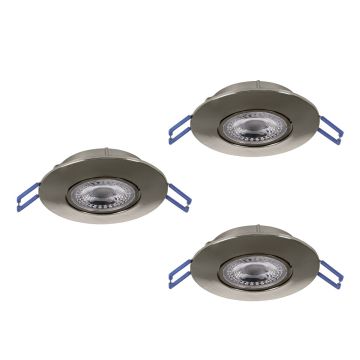 Downlight wpuszczany GEDREZ 300193 2700K, 4000K, 6500K 3x4.9W/LED 1560lm ip20 od Eglo