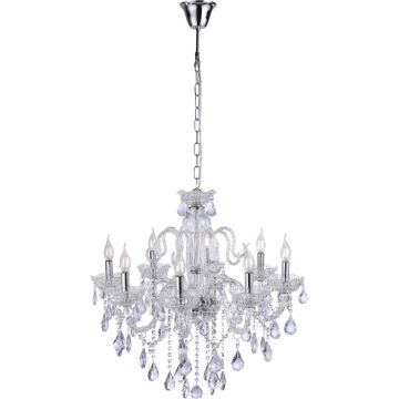 Lampa wisząca GRACIA 3081-00 8x40W/E14 ip20 od Paul Neuhaus