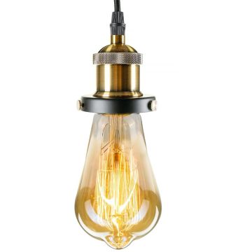 Lampa wisząca INDUSTRIAL CHIC LA001/P_brass 1x60W/E27 IP20 od Altavola Design