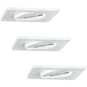 Downlight wpuszczany OLIN-IQA90W1-250 305862 3000K 1x3,5W/GU10 250lm od Polux