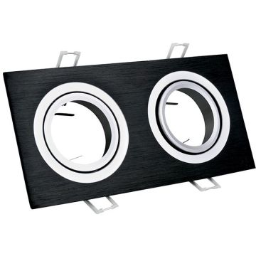 Downlight wpuszczany SOUTH 302144 2x8W/GU10 od Polux