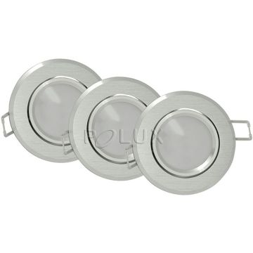 Downlight wpuszczany SUN 305275 3000K 1x3,5W/GU10 250lm od Polux