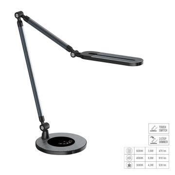 Lampka biurkowa PTYAS 31210 1x9W/LED 462lm IP20 od Prezent