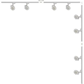 Szyna ZESTAW SZYNOPRZEWODY 3591 8x15W/GU10_ES111 ip20 od Zuma Line