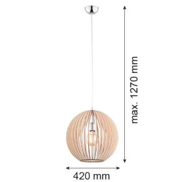 Lampa wisząca PORTORYKO 3672 1x15W/E27 od Argon