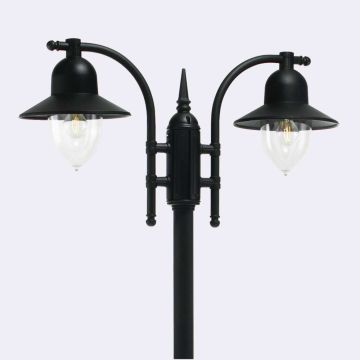 Latarnia Como 372B 2x9W/E27 IP54 od Norlys