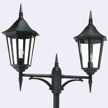 Latarnia Modena 382B 2x9W/E27 IP54 od Norlys