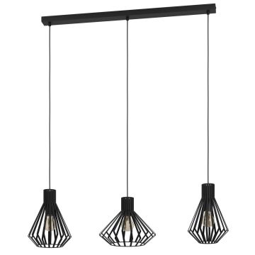 Lampa wisząca BASIDANO 390125 3x40W/E27 IP20 od Eglo