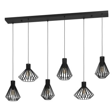Lampa wisząca BASIDANO 390126 6x40W/E27 IP20 od Eglo
