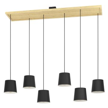 Lampa wisząca CAMARIOCA 390131 6x40W/E27 IP20 od Eglo