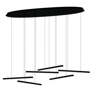 Lampa wisząca LINDOZA 39915 3000K 6x8.4W/LED 6000LM IP20 od Eglo