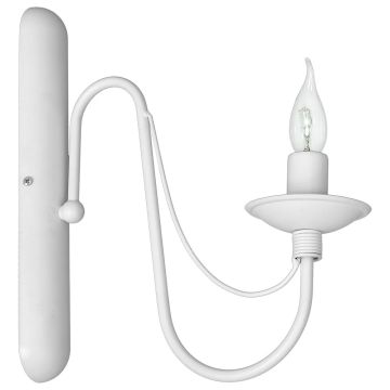 Lampa ścienna 397C RÓŻA BIAŁA od Aldex