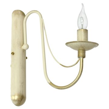 Lampa ścienna 397C9 RÓŻA KREMOWA od Aldex