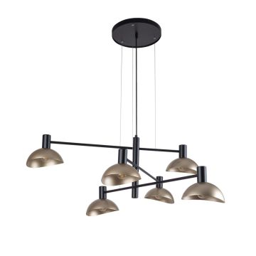 Lampa wisząca Artis 40569 6x40W/E14 IP20 od Sigma Lighting