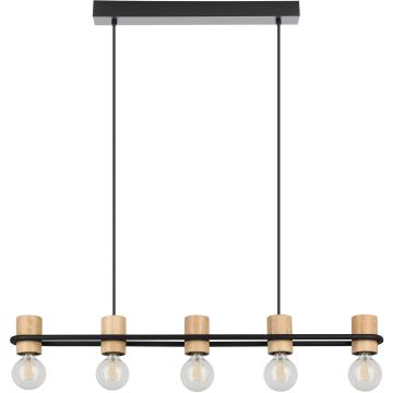 Lampa wisząca CHIEVELEY 43541 5X40W/E27 IP20 od Eglo