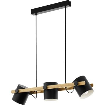 Lampa wisząca HORNWOOD 43517 3x60w/e27 ip20 od Eglo