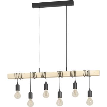 Lampa wisząca TOWNSHEND 43513 6x60w/e27 ip20 od Eglo