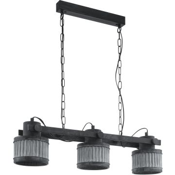 Lampa wisząca TURROCK 43447 3X28W/E27 IP20 od Eglo