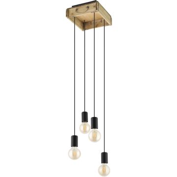 Lampa wisząca WOOTTON 43591 4X40W/E27 IP20 od Eglo