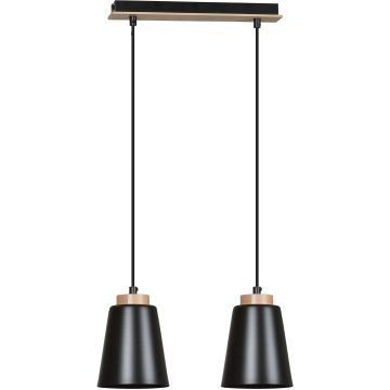 Lampa wisząca BOLERO 2 BLACK 442/2 2x60W/E27 IP20 od Emibig